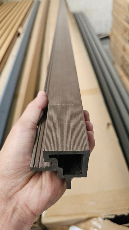 WPC CORNER BAR OUTDOOR for FLUTED PANEL