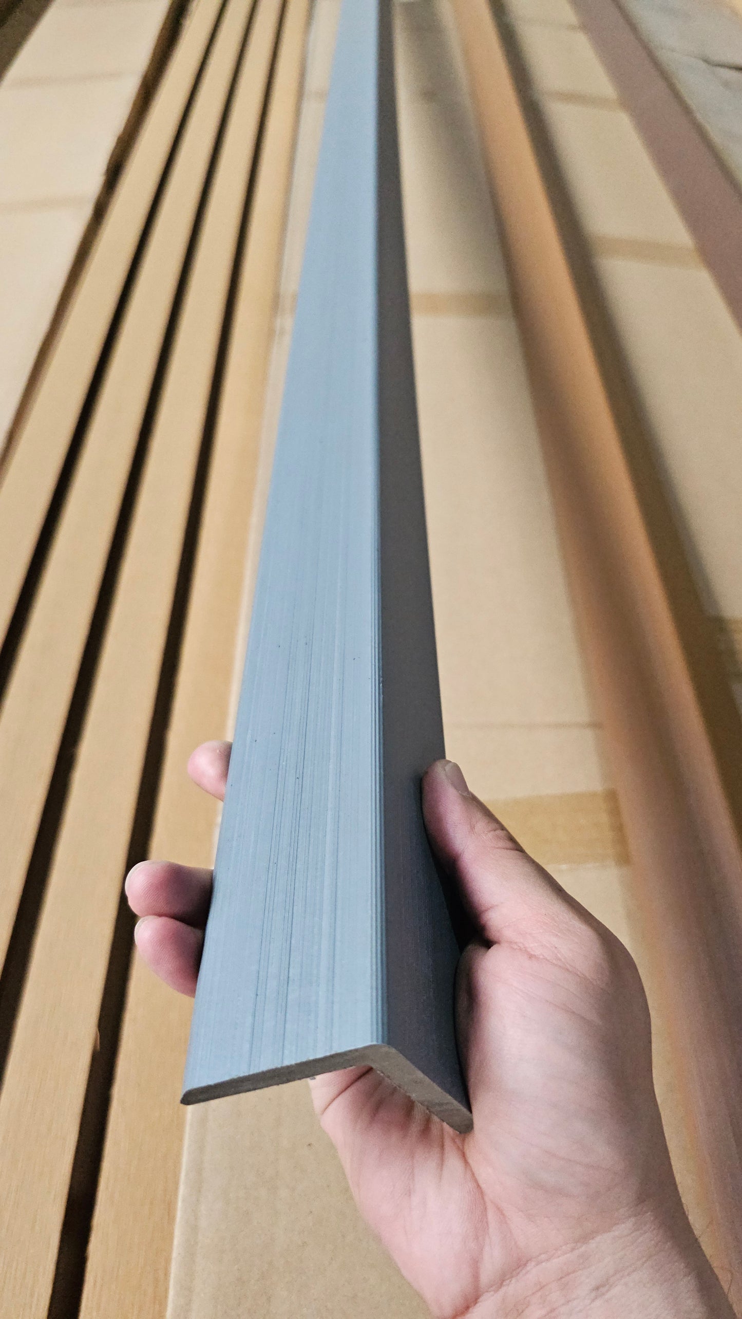 WPC CORNER EDGE OUTDOOR for FLUTED PANEL