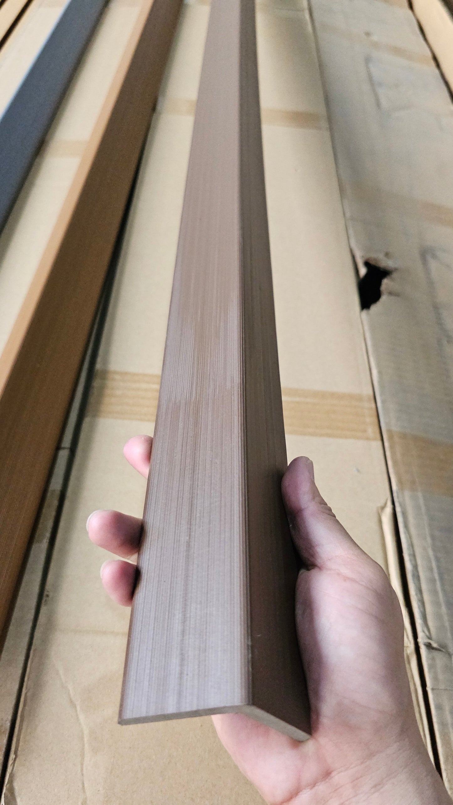 WPC CORNER EDGE OUTDOOR for FLUTED PANEL