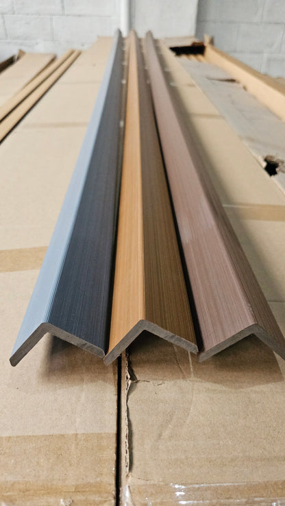 WPC CORNER EDGE OUTDOOR for FLUTED PANEL