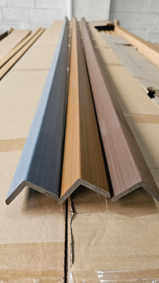 WPC CORNER EDGE OUTDOOR for FLUTED PANEL