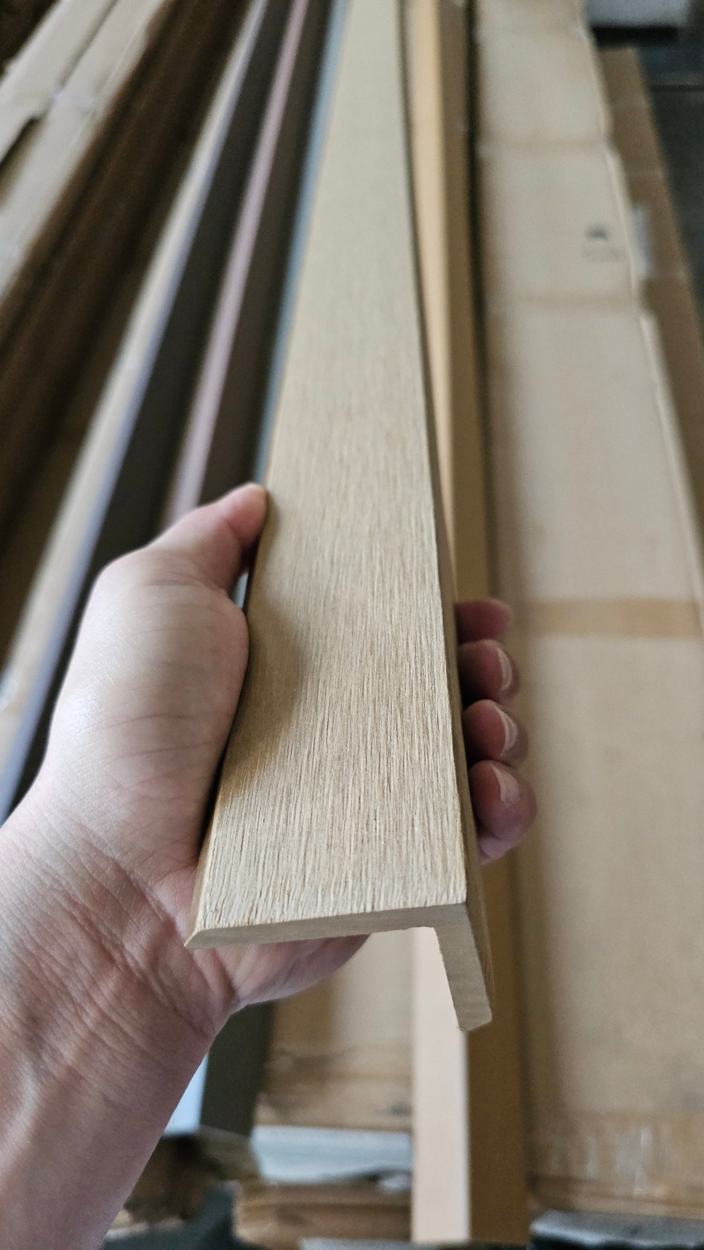 WPC CORNER ANGLE FOR WPC 3D EMBOSSED WALL CLADDING