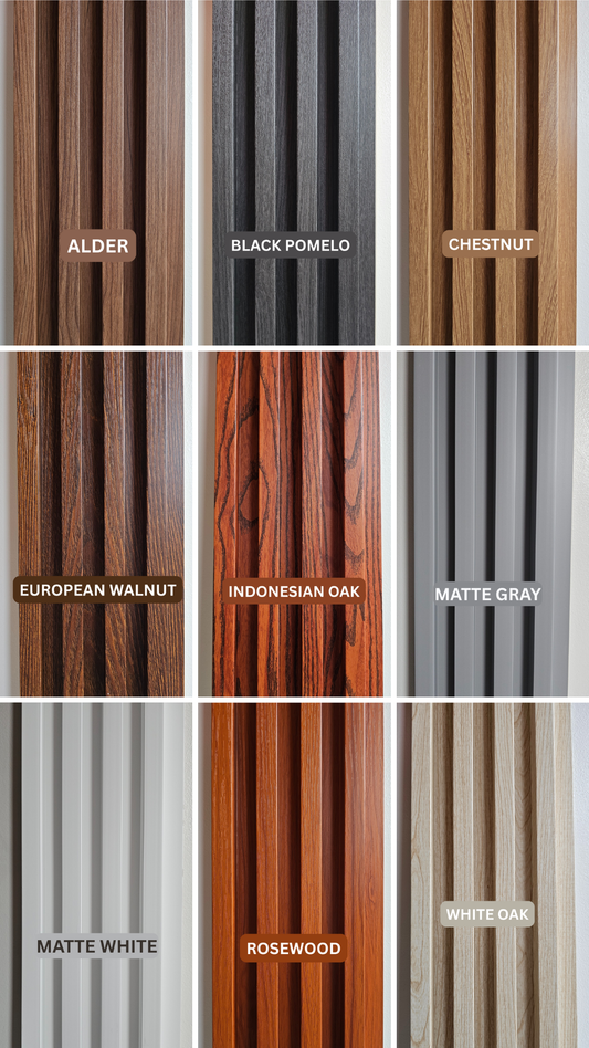 WPC Fluted Wall Panel Indoor