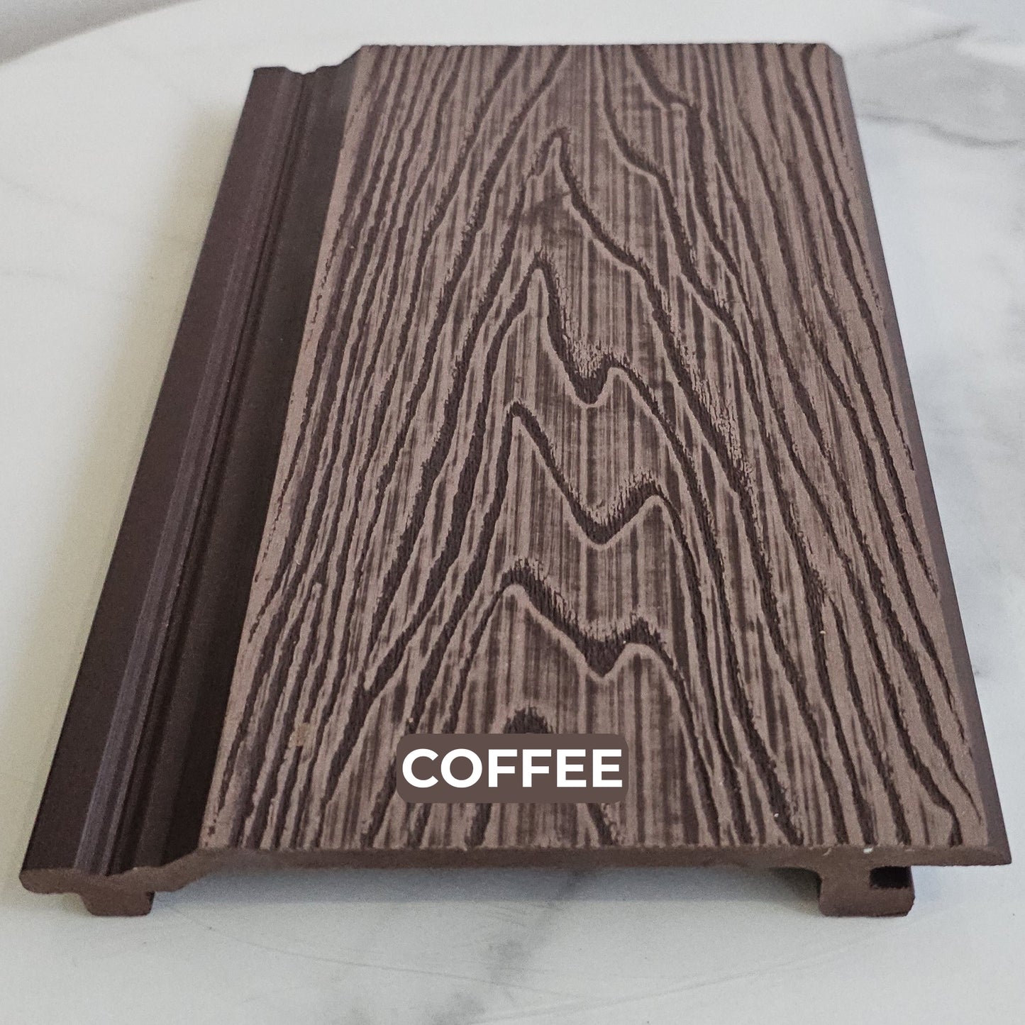 WPC 3D EMBOSSED WALL CLADDING OUTDOOR 155x21x2900mm