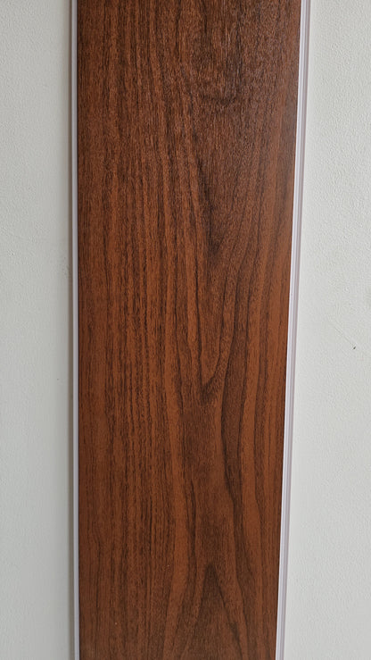 PVC Ceiling Panels Seamless - CEDAR BROWN