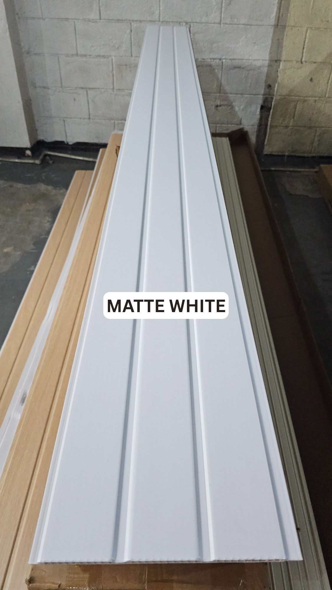 PVC CEILING PANELS V-GROOVE