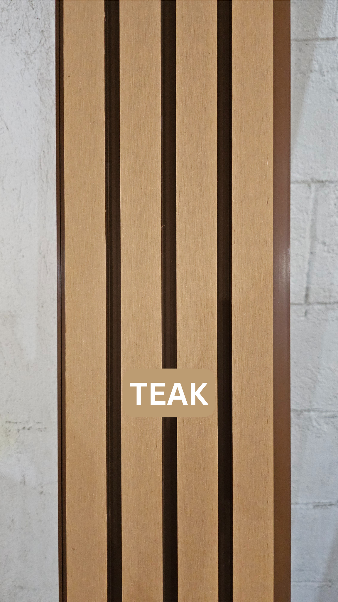 WPC FLUTED WALL PANEL OUTDOOR 3000mm * 220mm * 26mm