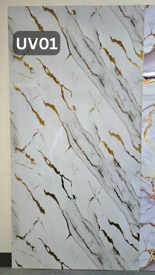 UV BOARD - GOLD MARBLE SERIES