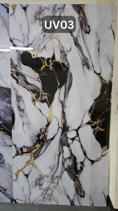 UV BOARD - GOLD MARBLE SERIES