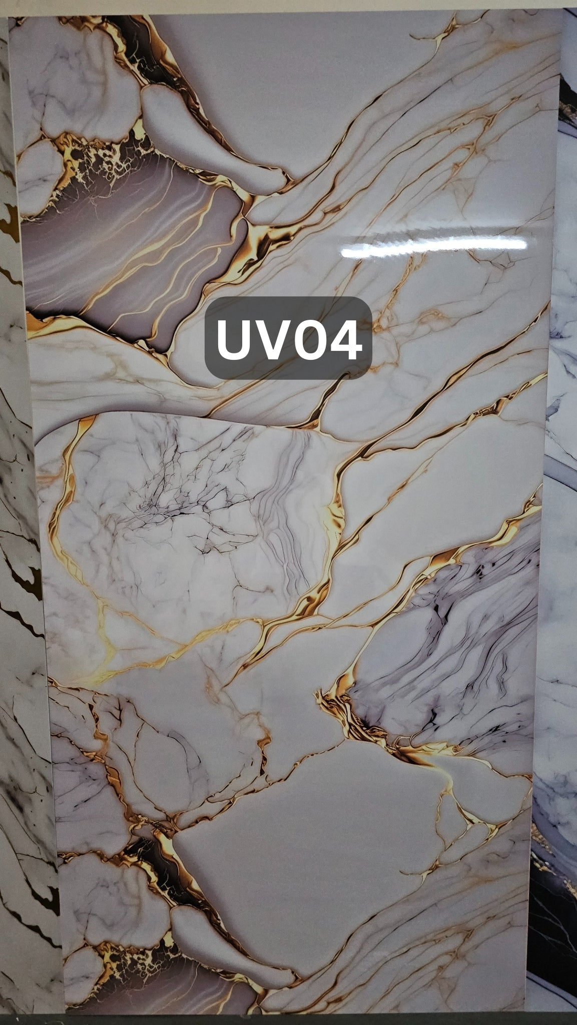 UV BOARD - GOLD MARBLE SERIES