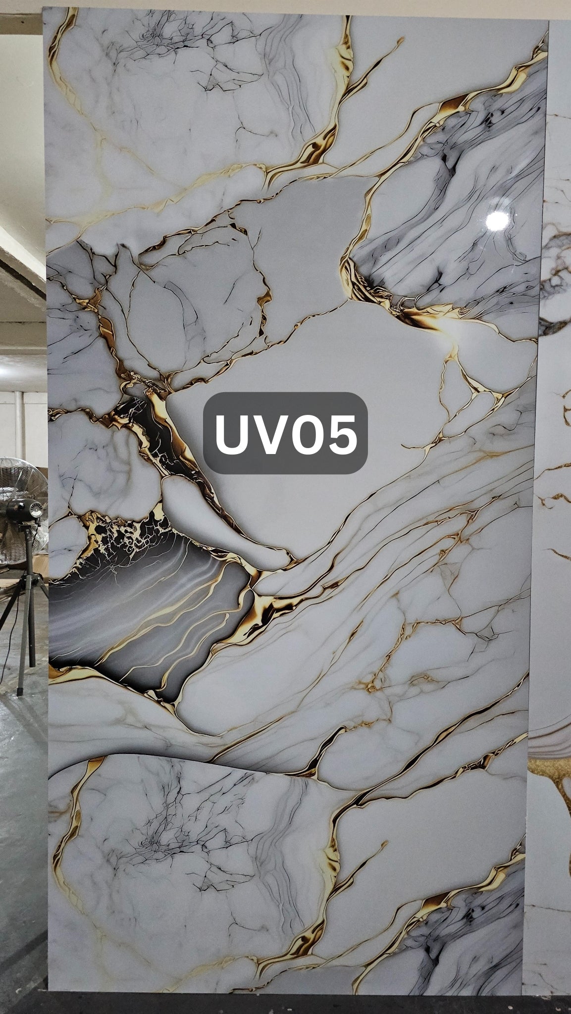 UV BOARD - GOLD MARBLE SERIES