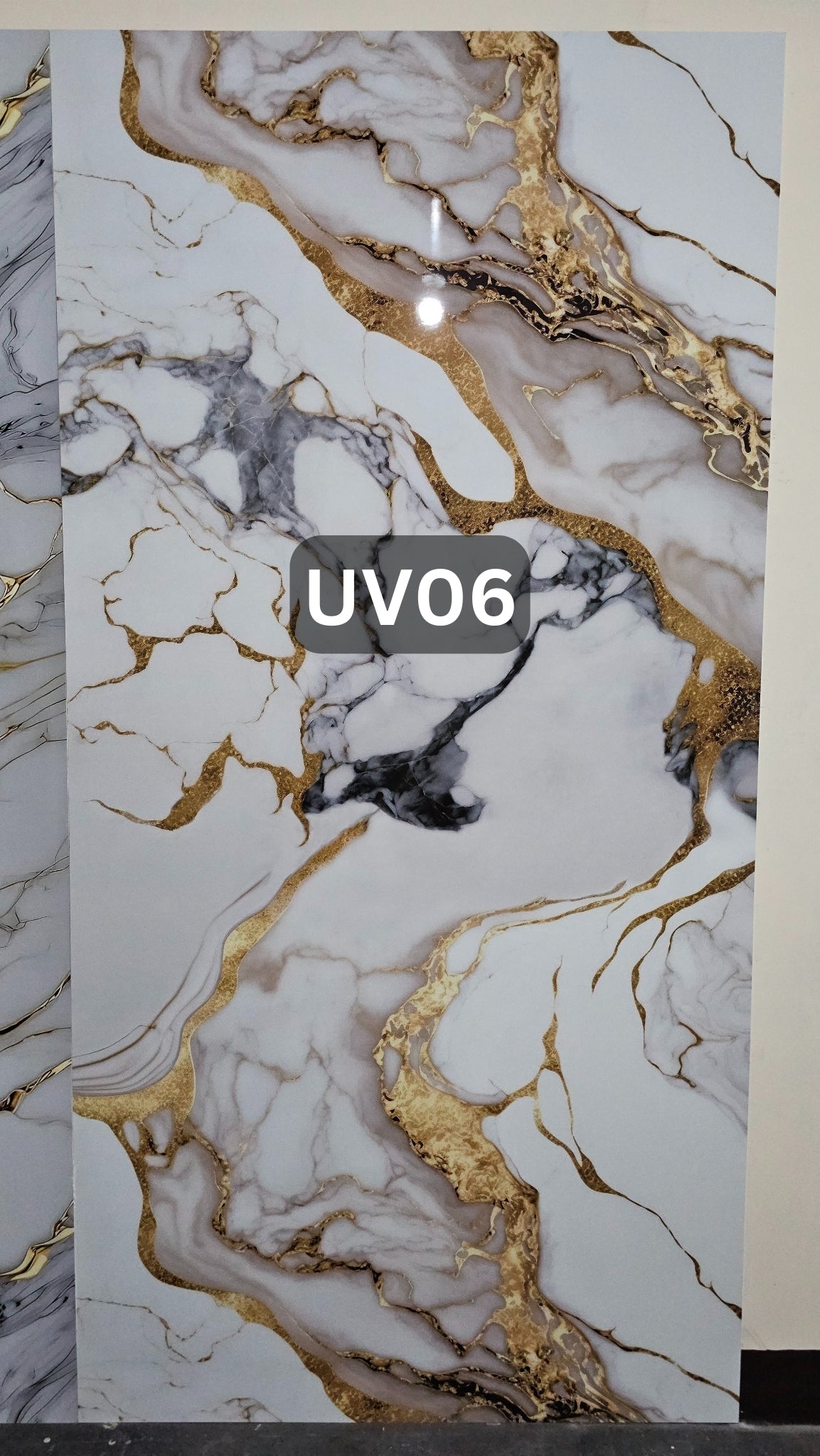 UV BOARD - GOLD MARBLE SERIES
